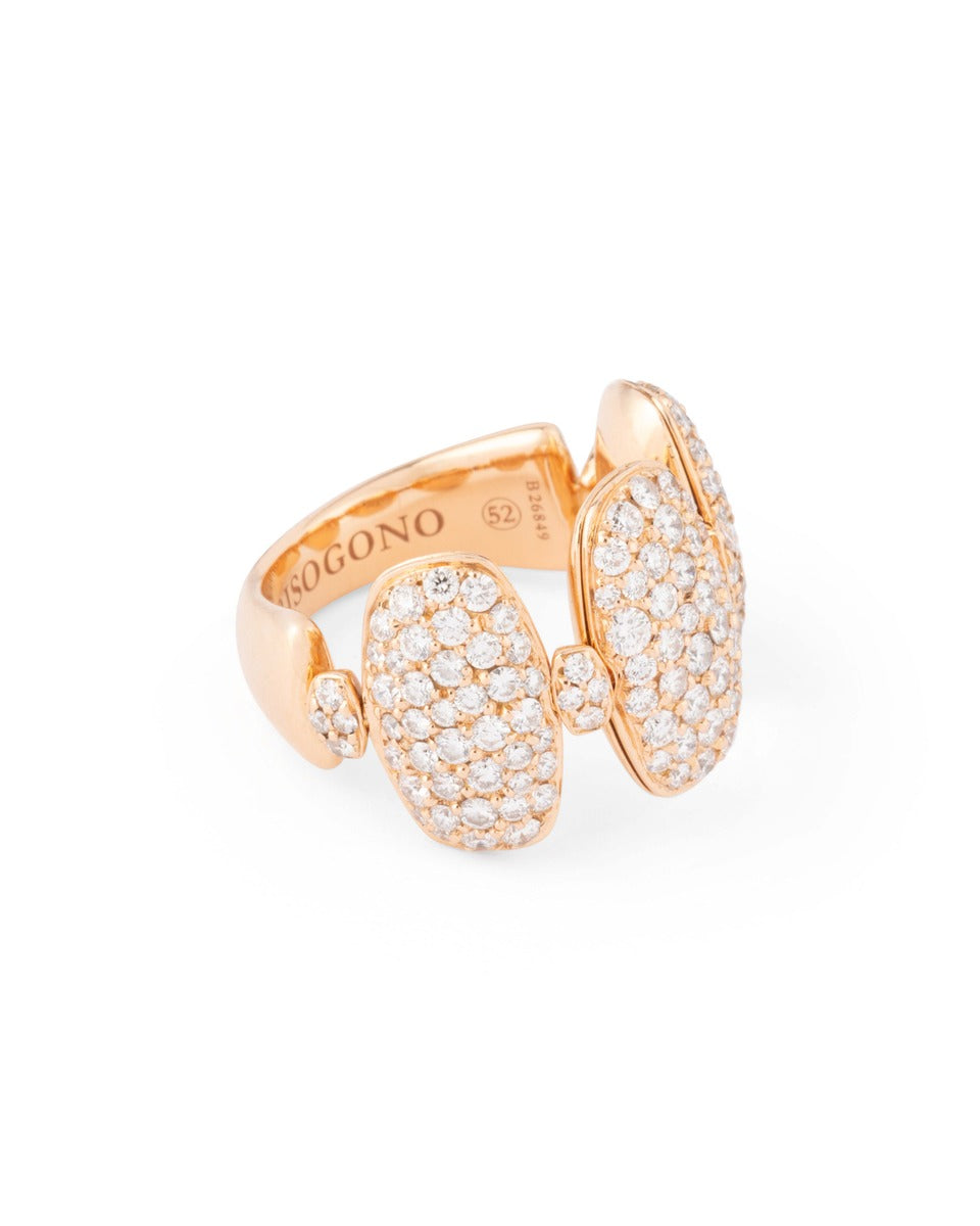 De Grisogono, 18K yellow gold and diamond ring