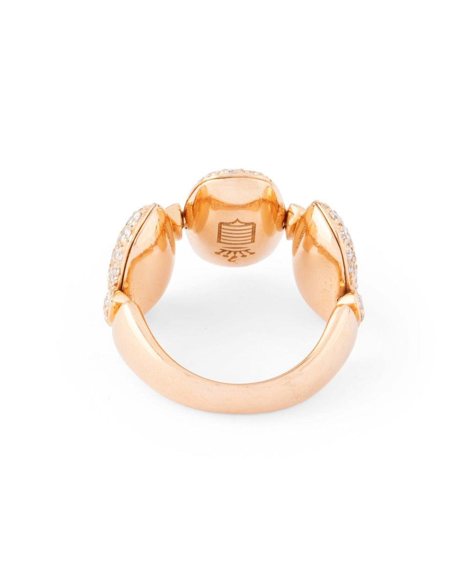 De Grisogono, 18K yellow gold and diamond ring