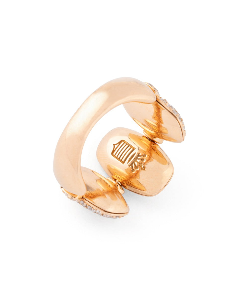 De Grisogono, 18K yellow gold and diamond ring