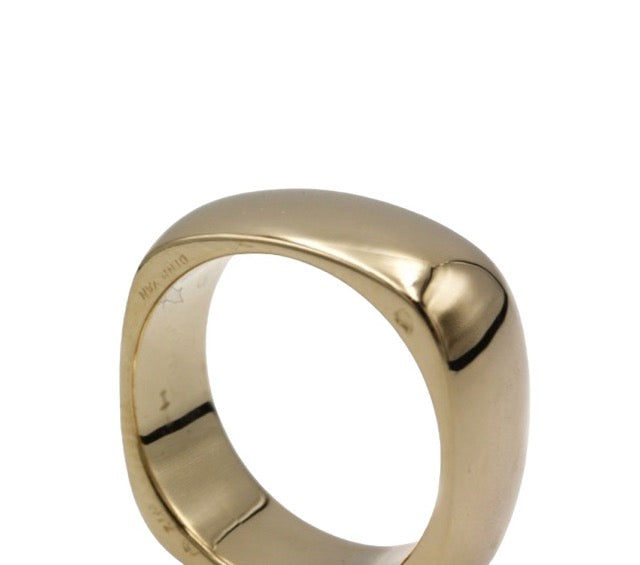 Dinh Van vintage "Cube" ring in yellow gold