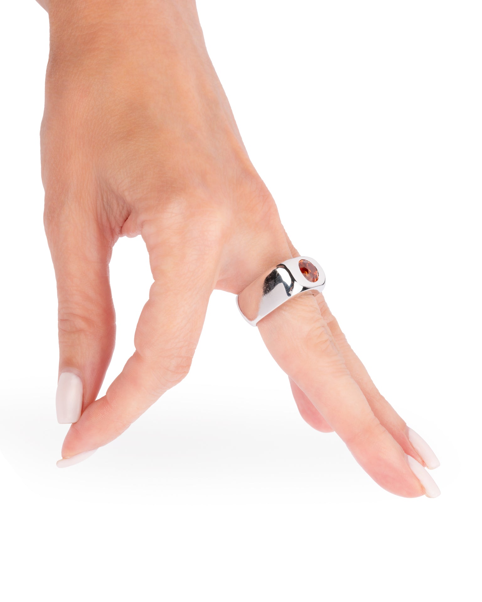 DINH VAN Margot ring, vintage in 18K white gold
