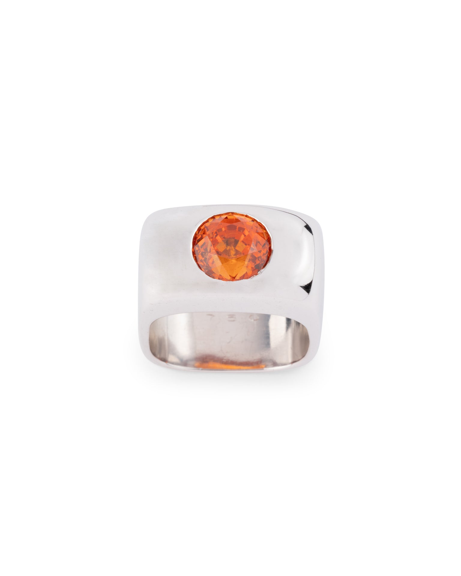 Bague DINH VAN Margot, vintage en or gris 18K