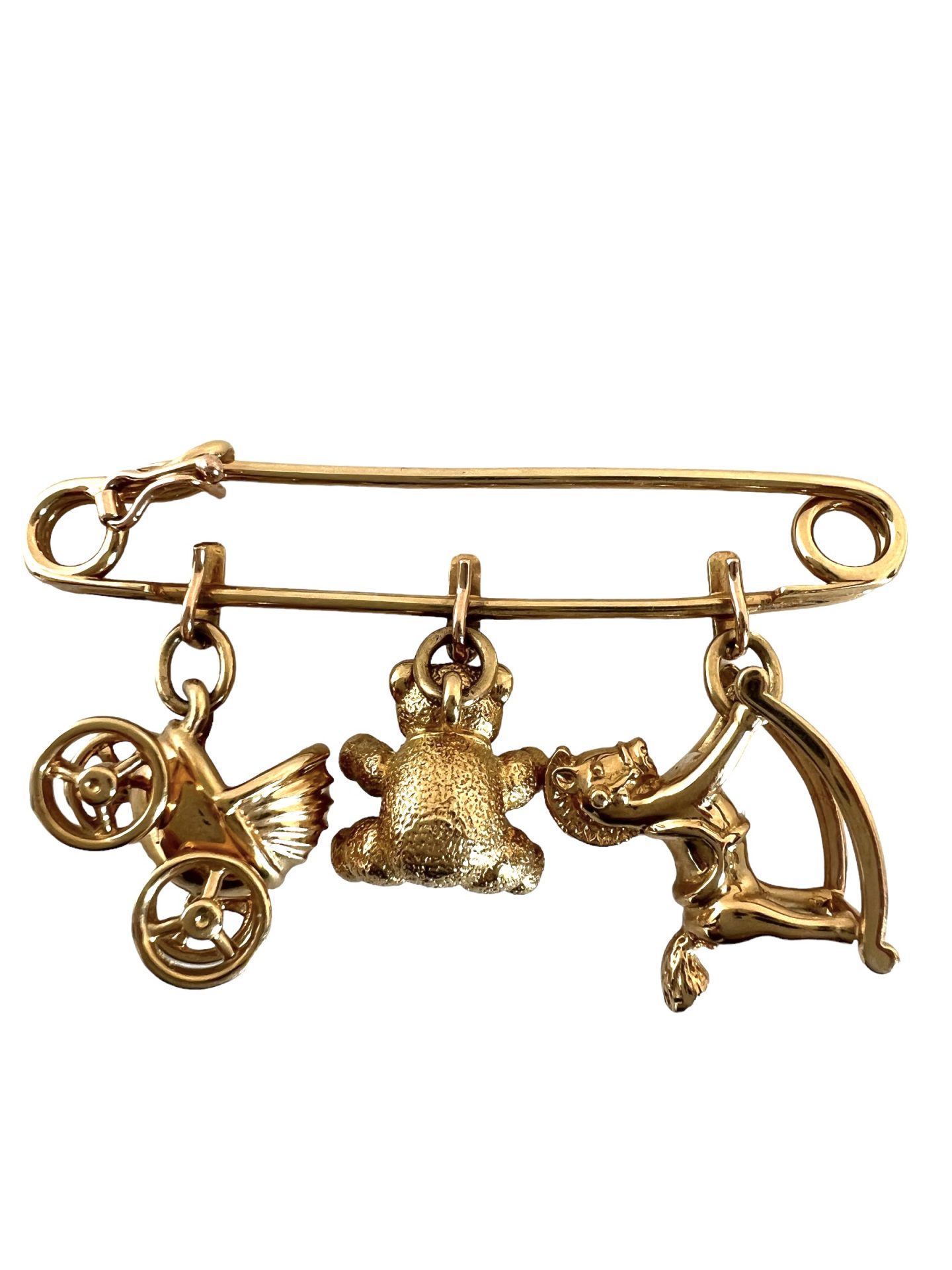 Cartier, broche de naissance en or 18K, vintage