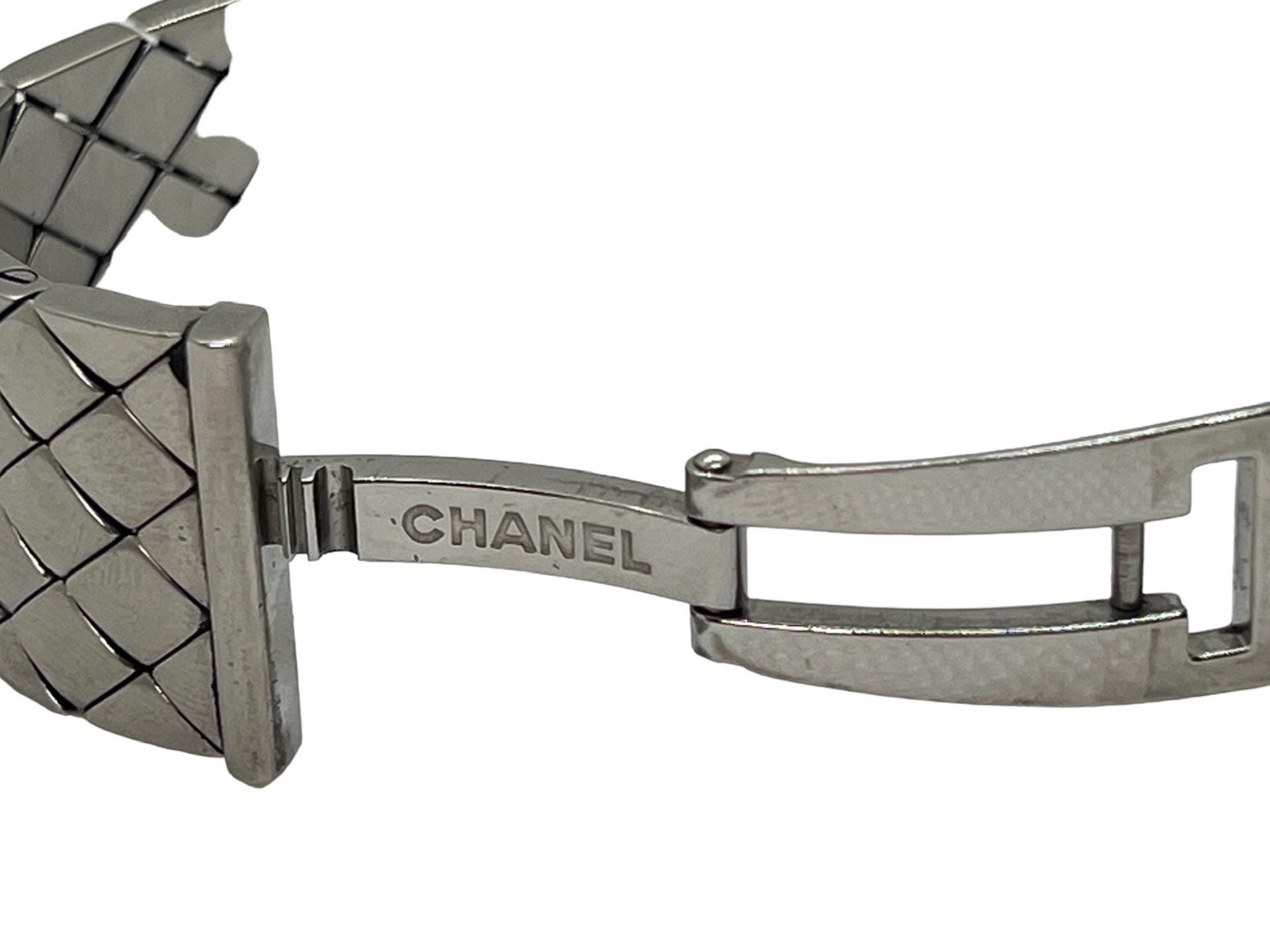 Chanel Mademoiselle steel watch