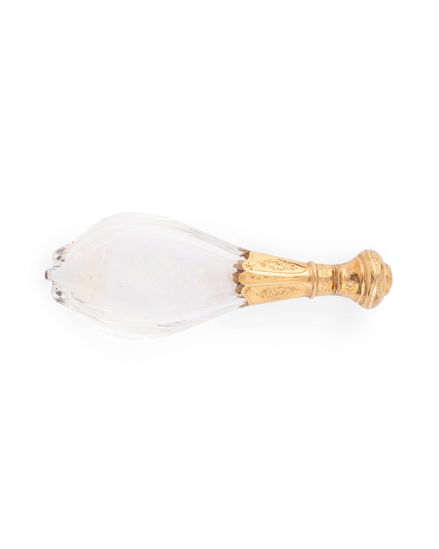 Late 18th century powder flask