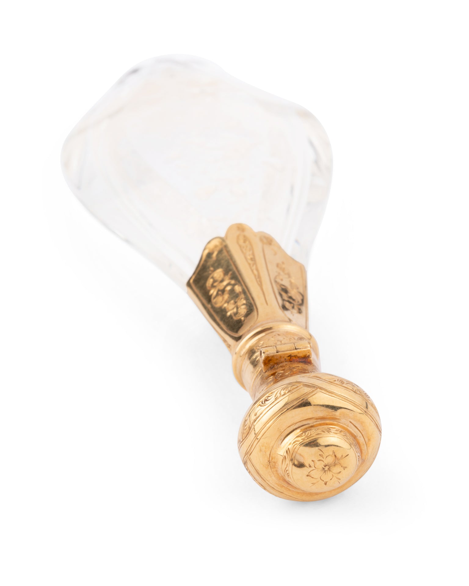 Late 18th century powder flask