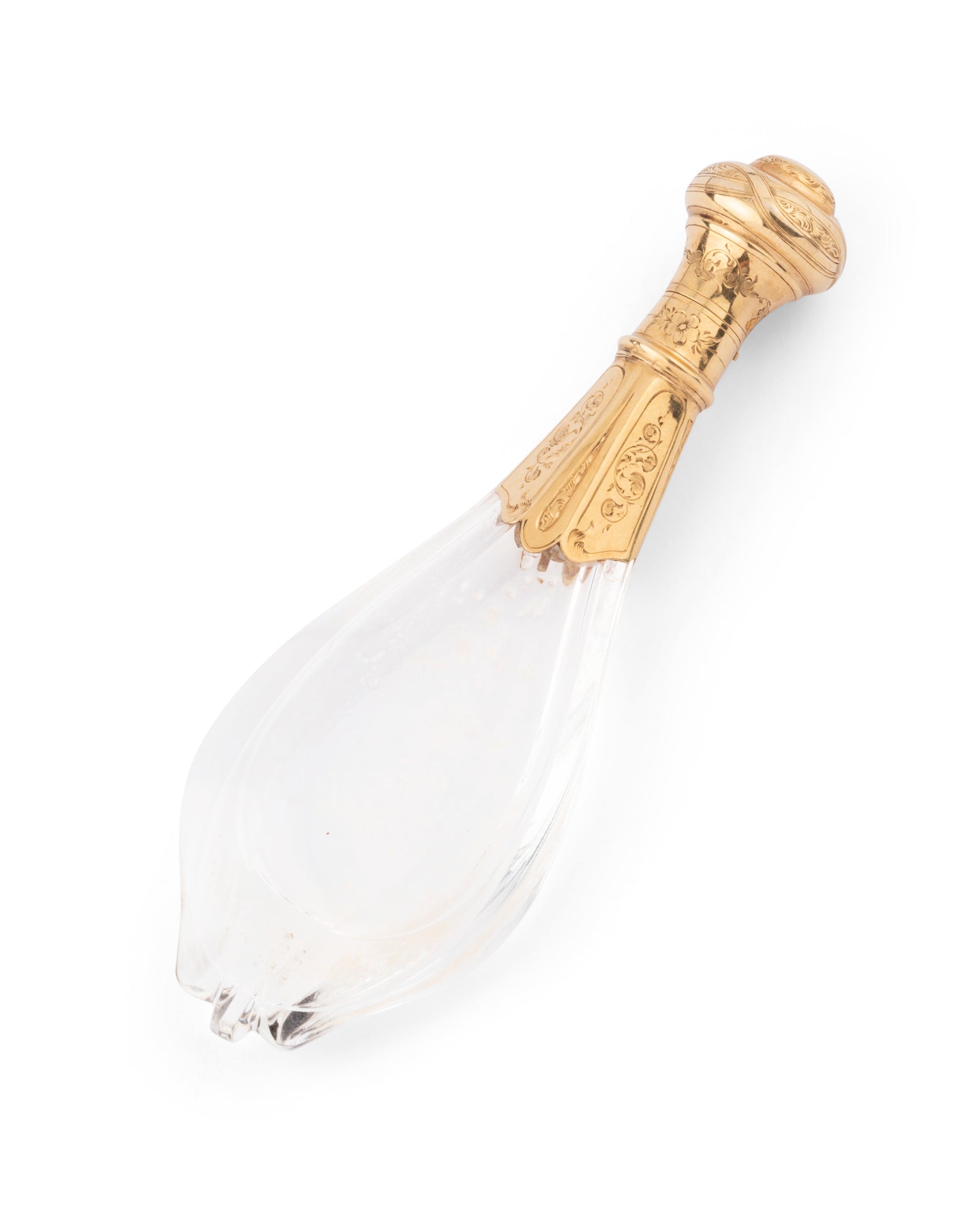 Late 18th century powder flask