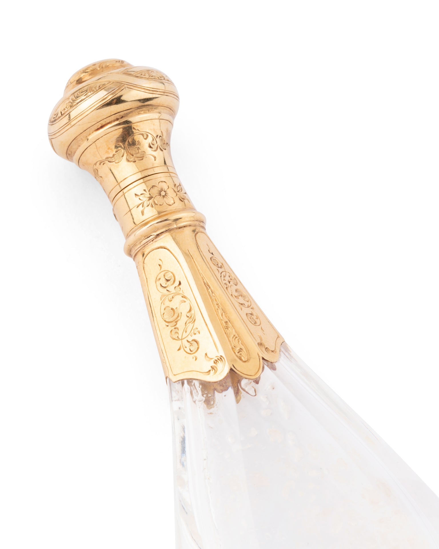 Late 18th century powder flask