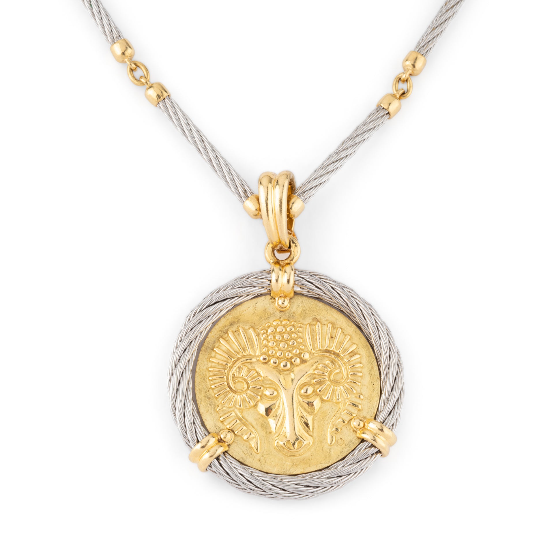 Fred Force 10, Collier-Pendentif Zodiacal Force 10, Or et Acier