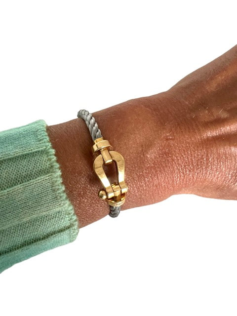 Bracelet Fred, Force 10, Or et Acier