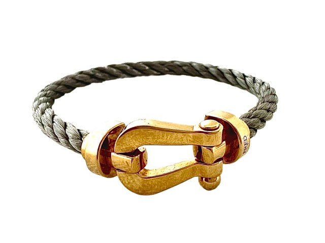 Bracelet Fred, Force 10, Or et Acier