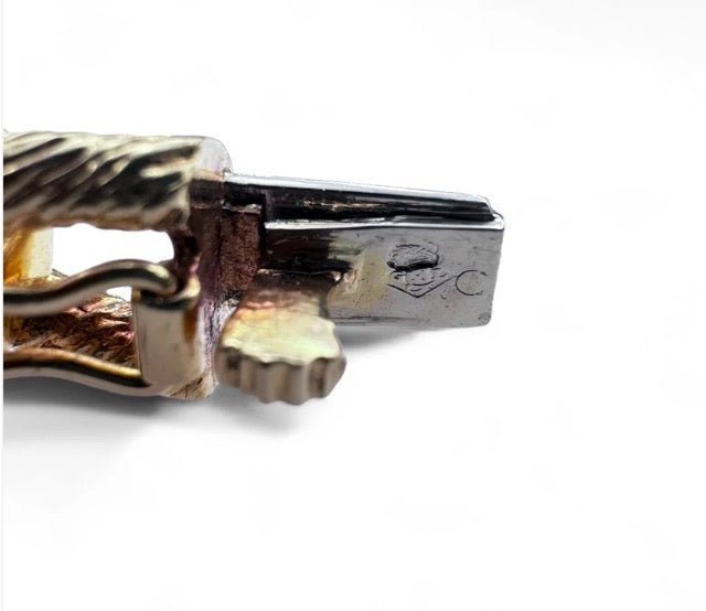 Georges Lenfant, bracelet or jaune 18K et diamants - Maison Eloe