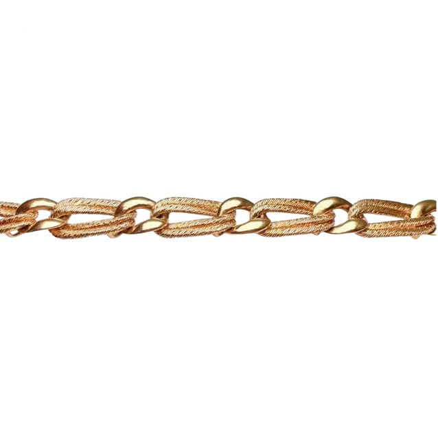 Georges Lenfant, rare 18k yellow gold bracelet