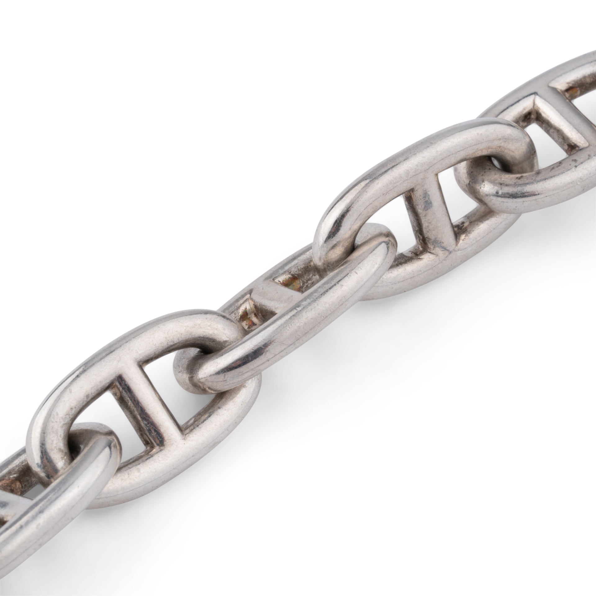 Hermès, Bracelet maille marine en Argent
