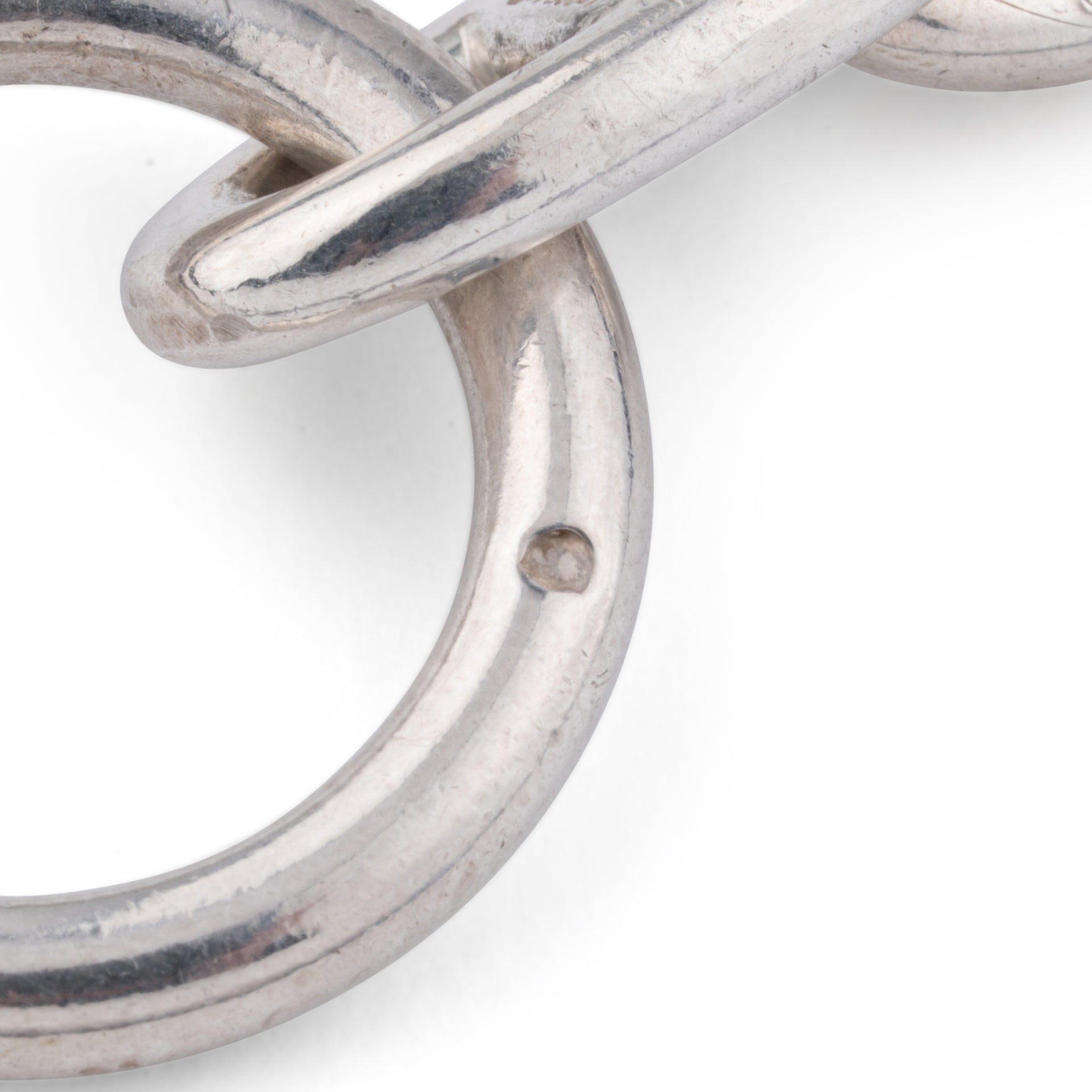 Hermès, Bracelet maille marine en Argent