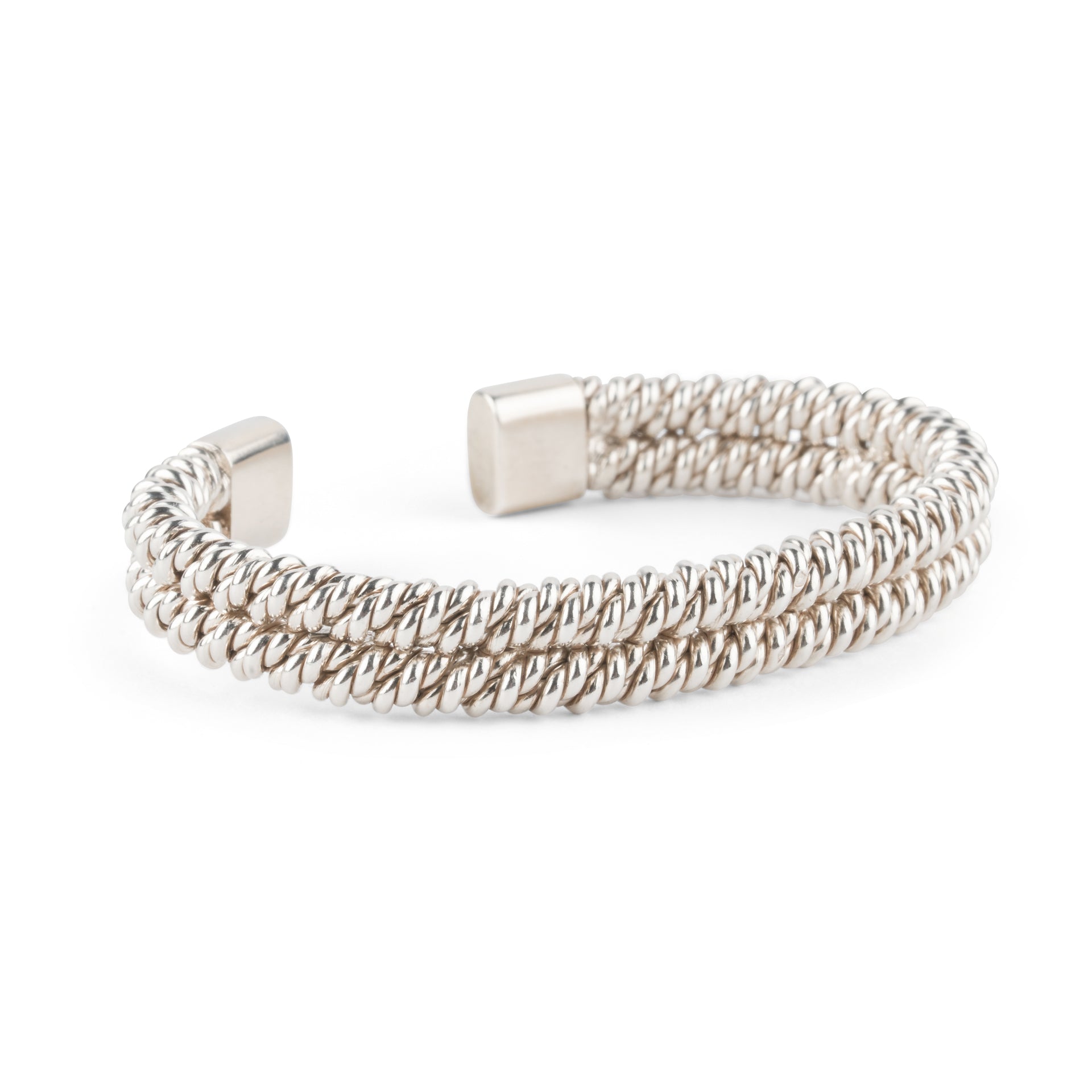 Hermes, Vintage Silver Bracelet with Lucien Vachey Hallmark