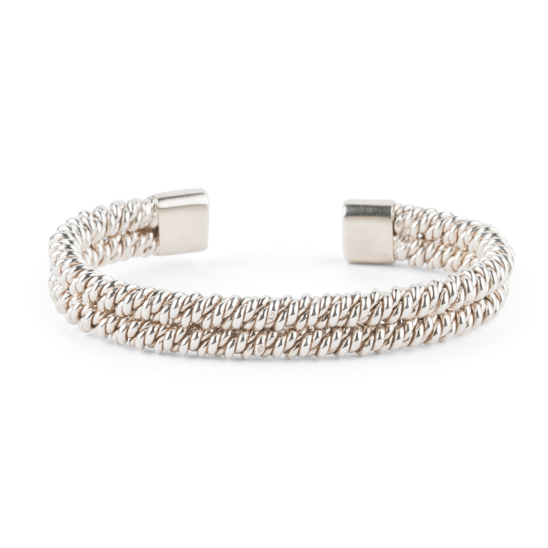 Hermes, Bracelet Vintage en Argent Poinçon Lucien Vachey