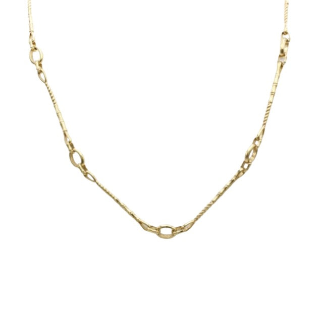 Collier sautoir Hermès en or jaune 18K