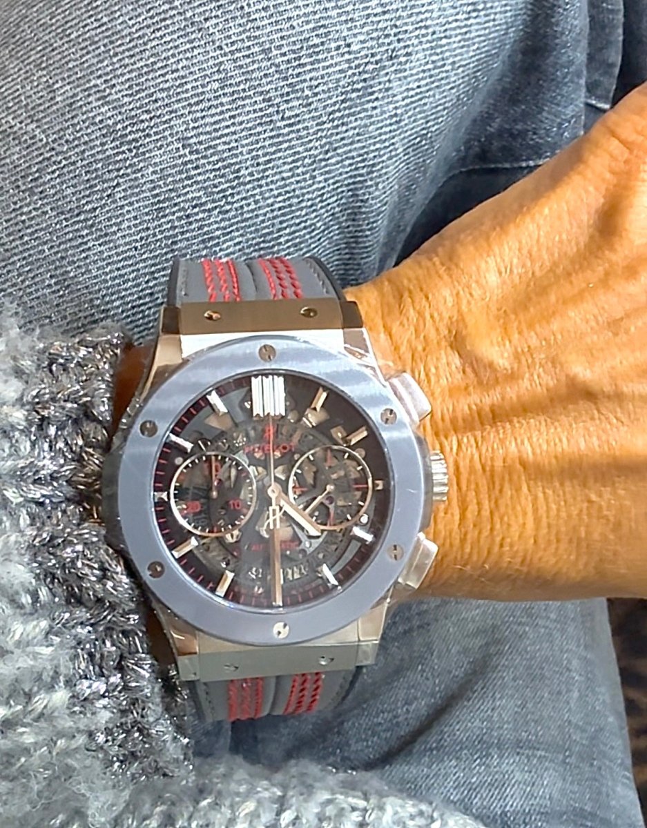 Hublot montre "Aerofusion" Cricket World cup - Maison Eloe
