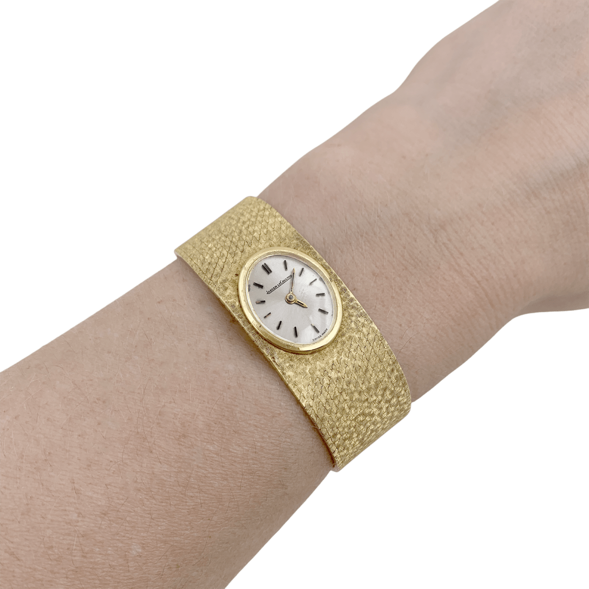 Montre Jaeger - Lecoultre or jaune vintage - Maison Eloe