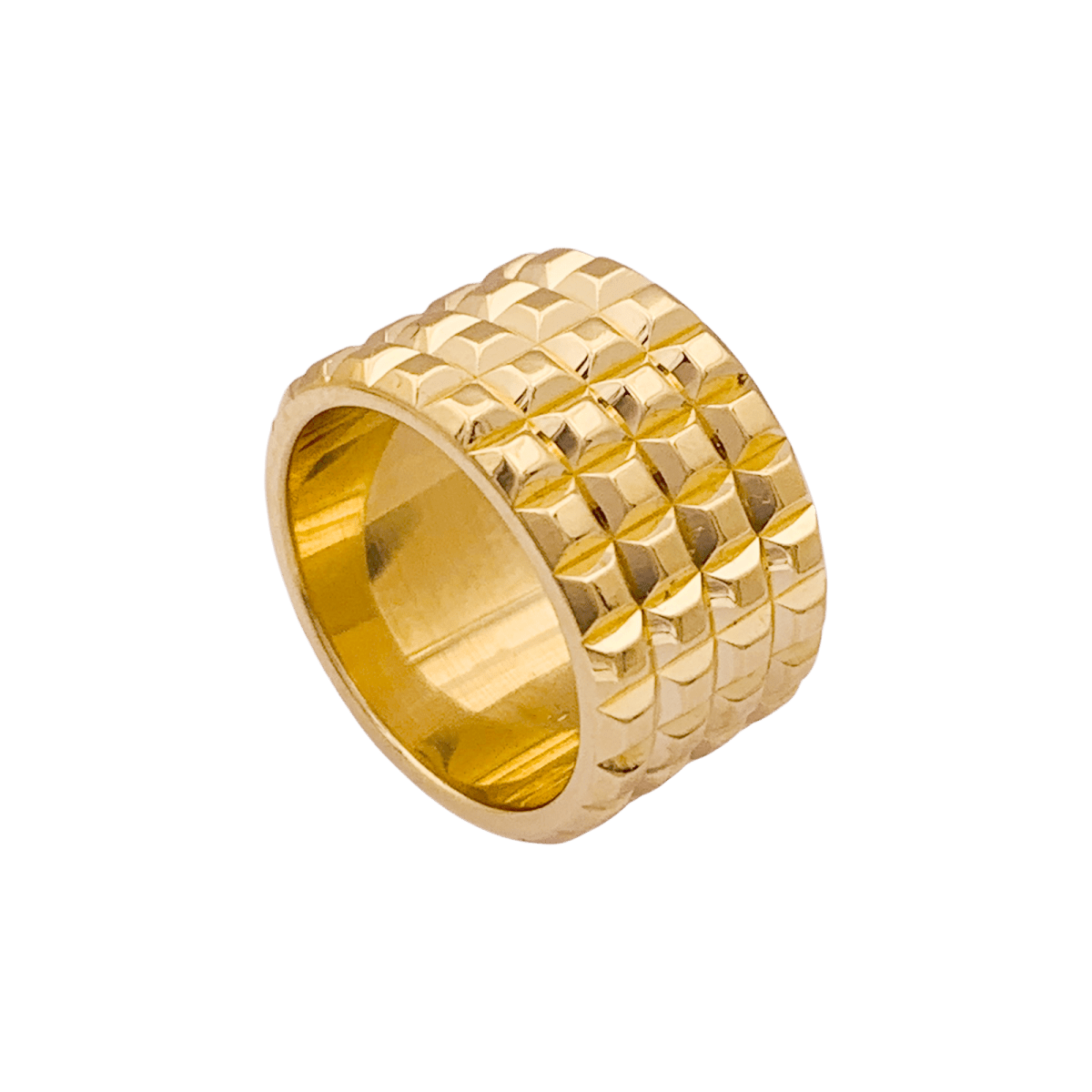 Bague Boucheron "Clou de Paris" or jaune. - Maison Eloe