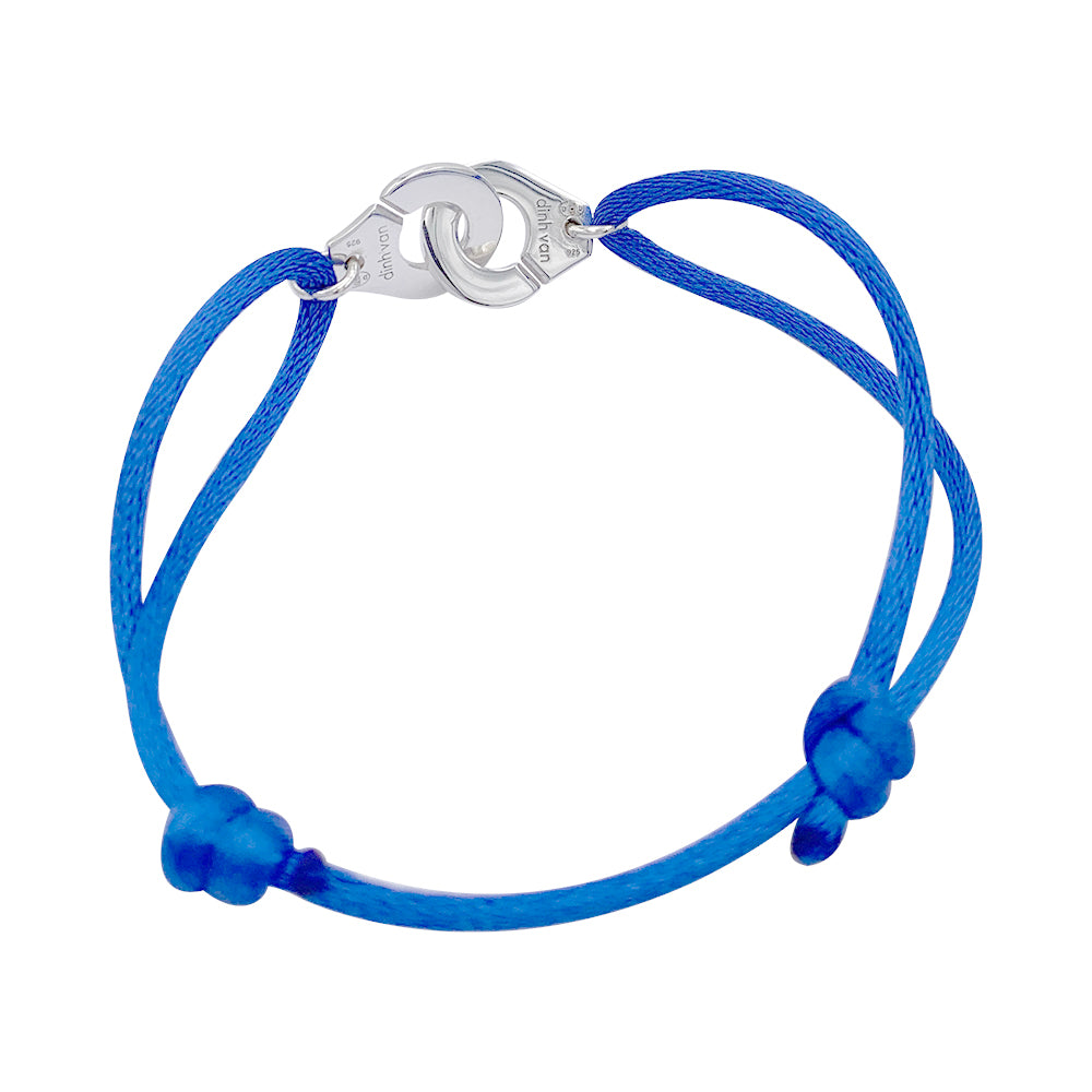 Dinh Van bracelet, "R12 Handcuffs", silver.