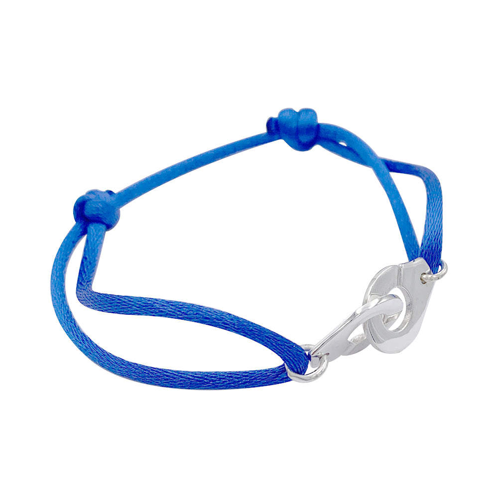 Dinh Van bracelet, "R12 Handcuffs", silver.