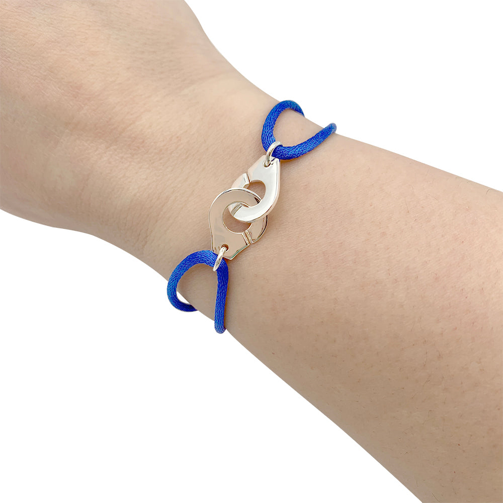 Dinh Van bracelet, "R12 Handcuffs", silver.