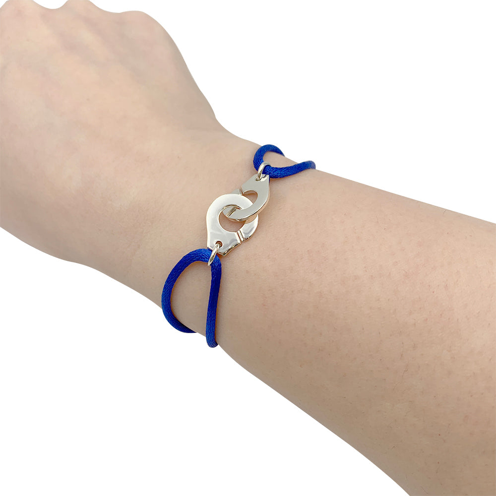 Dinh Van bracelet, "R12 Handcuffs", silver.