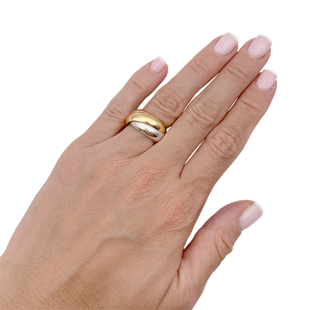 Cartier ring, "Trinity", 3 golds.