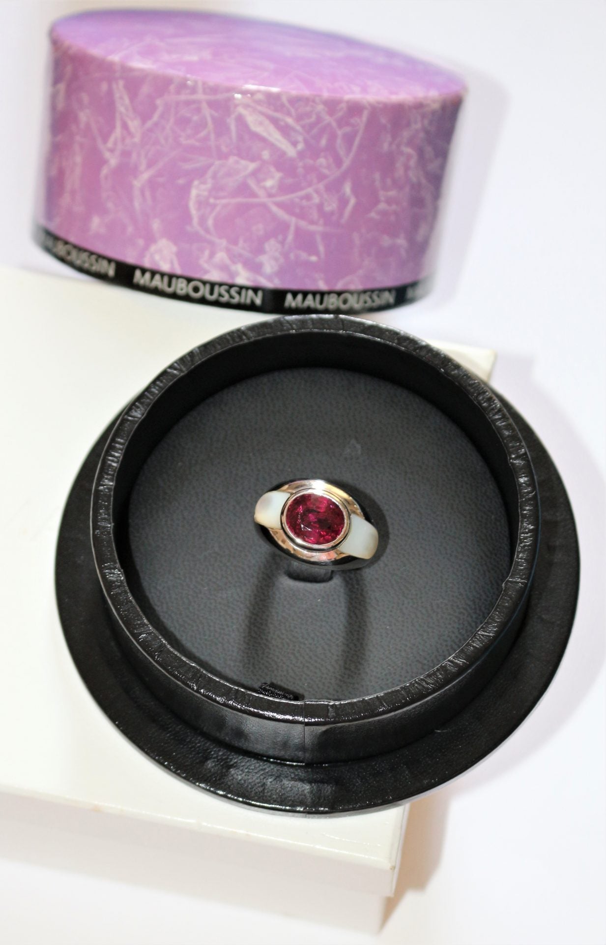 MAUBOUSSIN rubellite ring