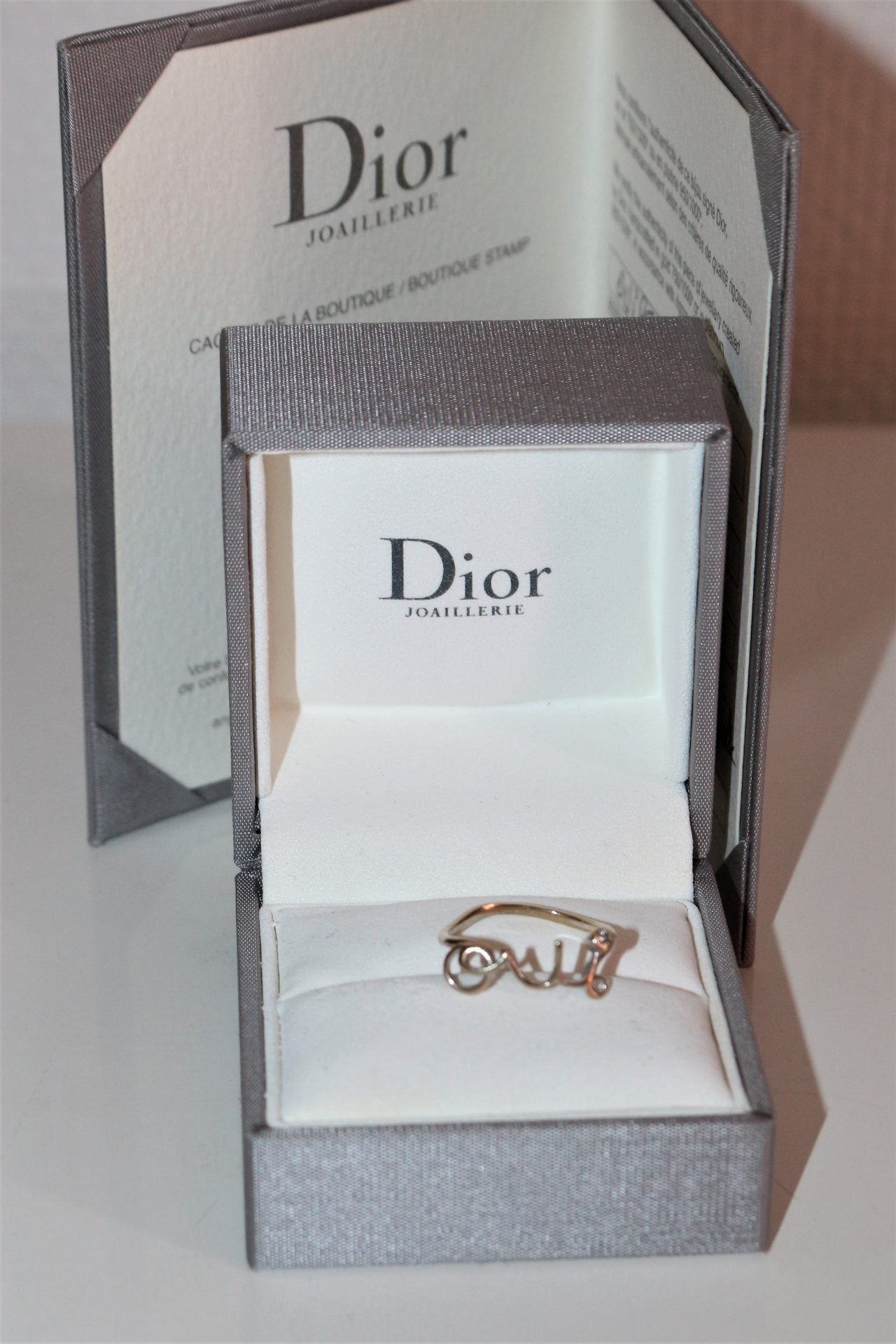 Dior YES Dioramour ring
