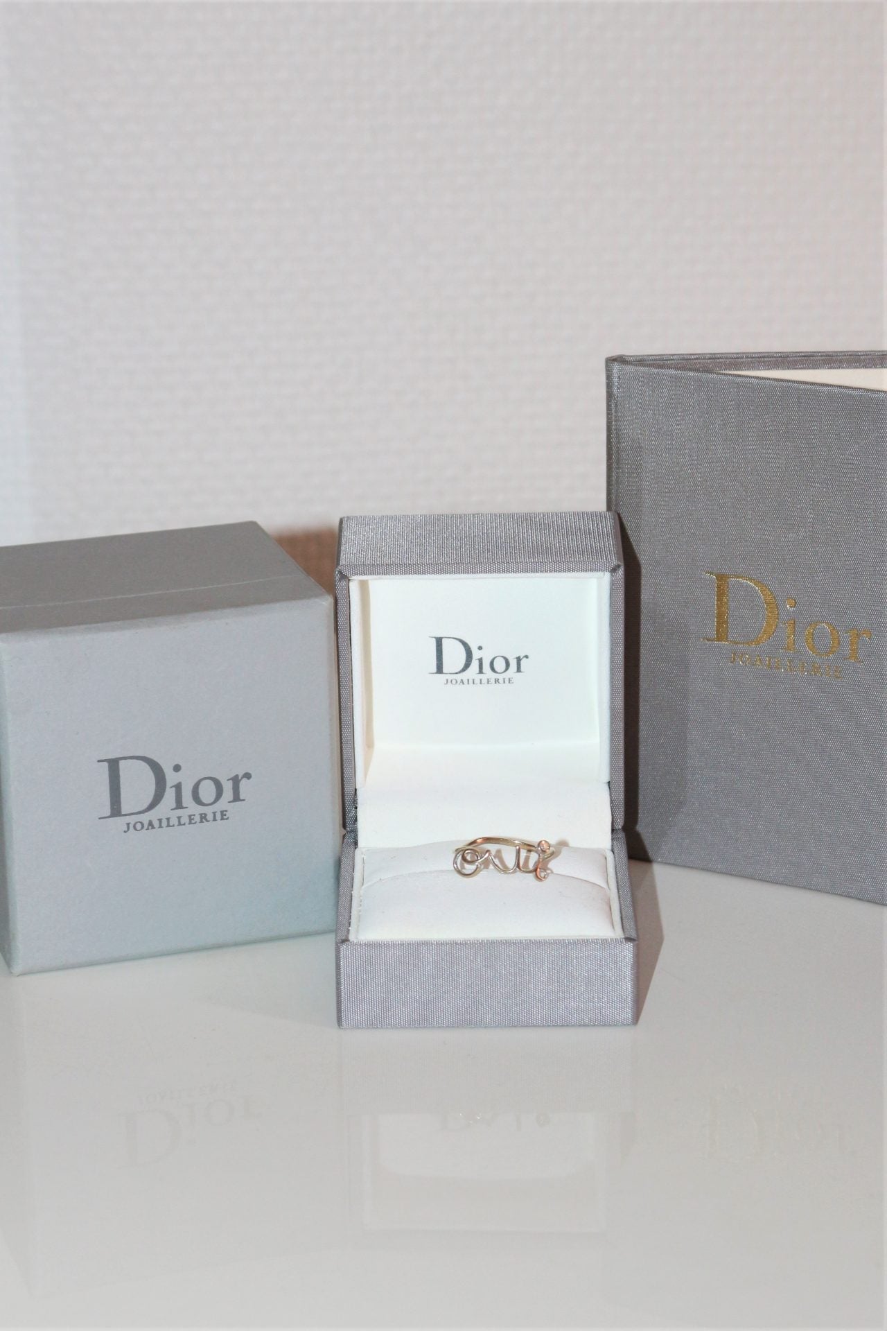 Dior bague OUI Dioramour