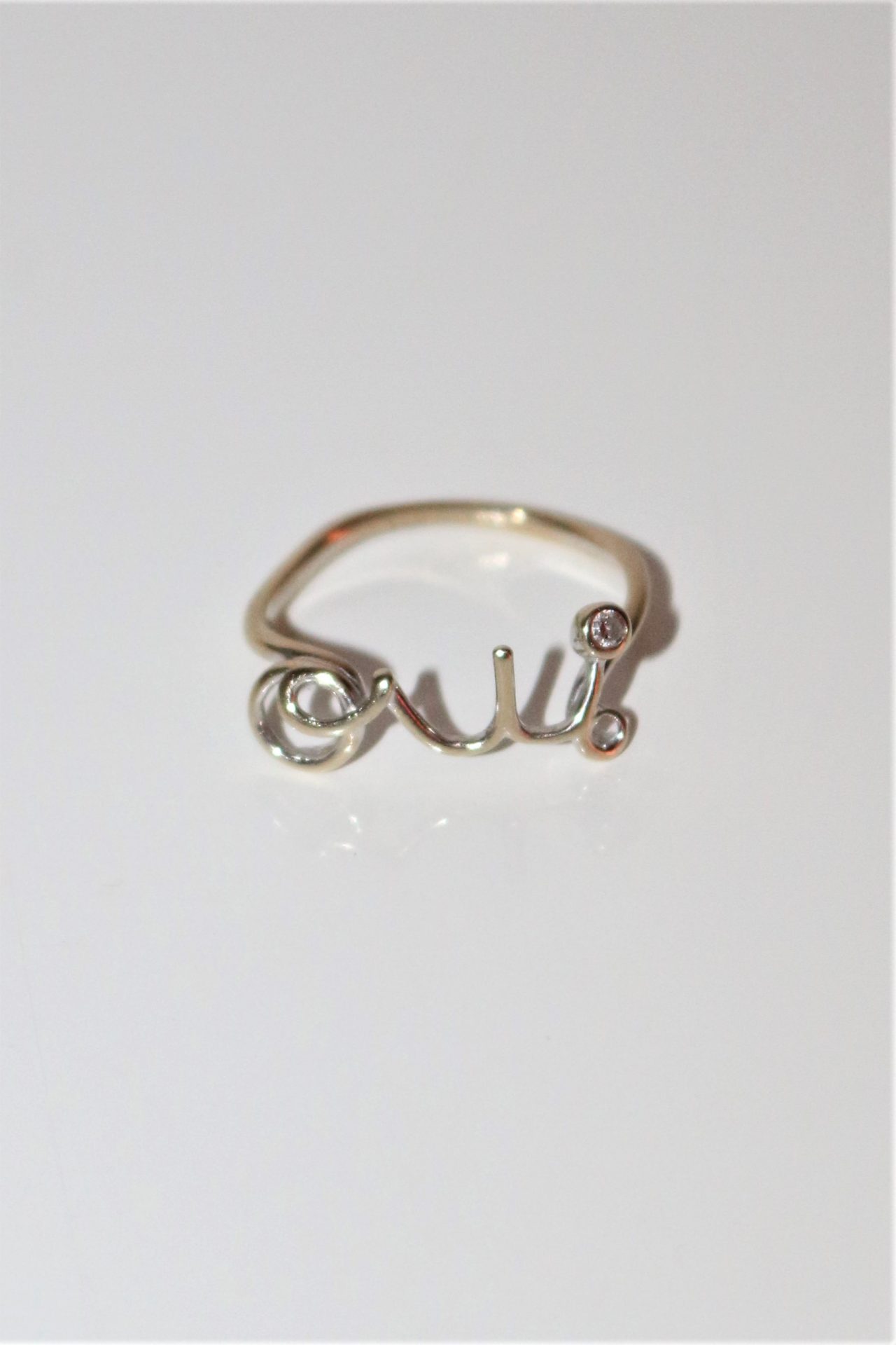 Dior bague OUI Dioramour