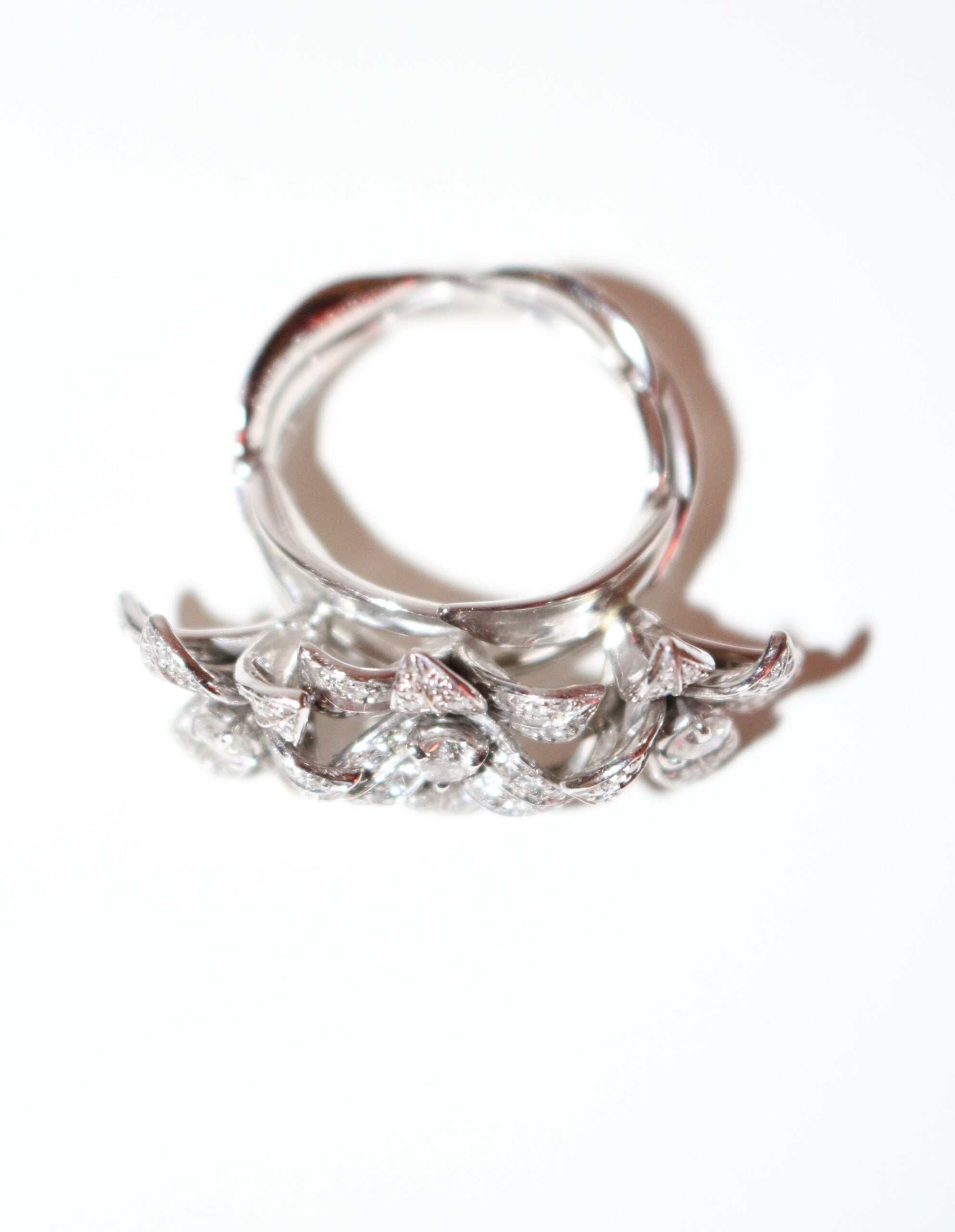Mellerio Three Flower Ring Medici Collection