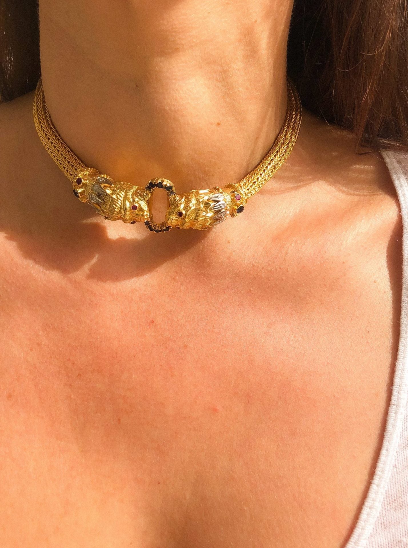 Lalaounis, collier en or jaune