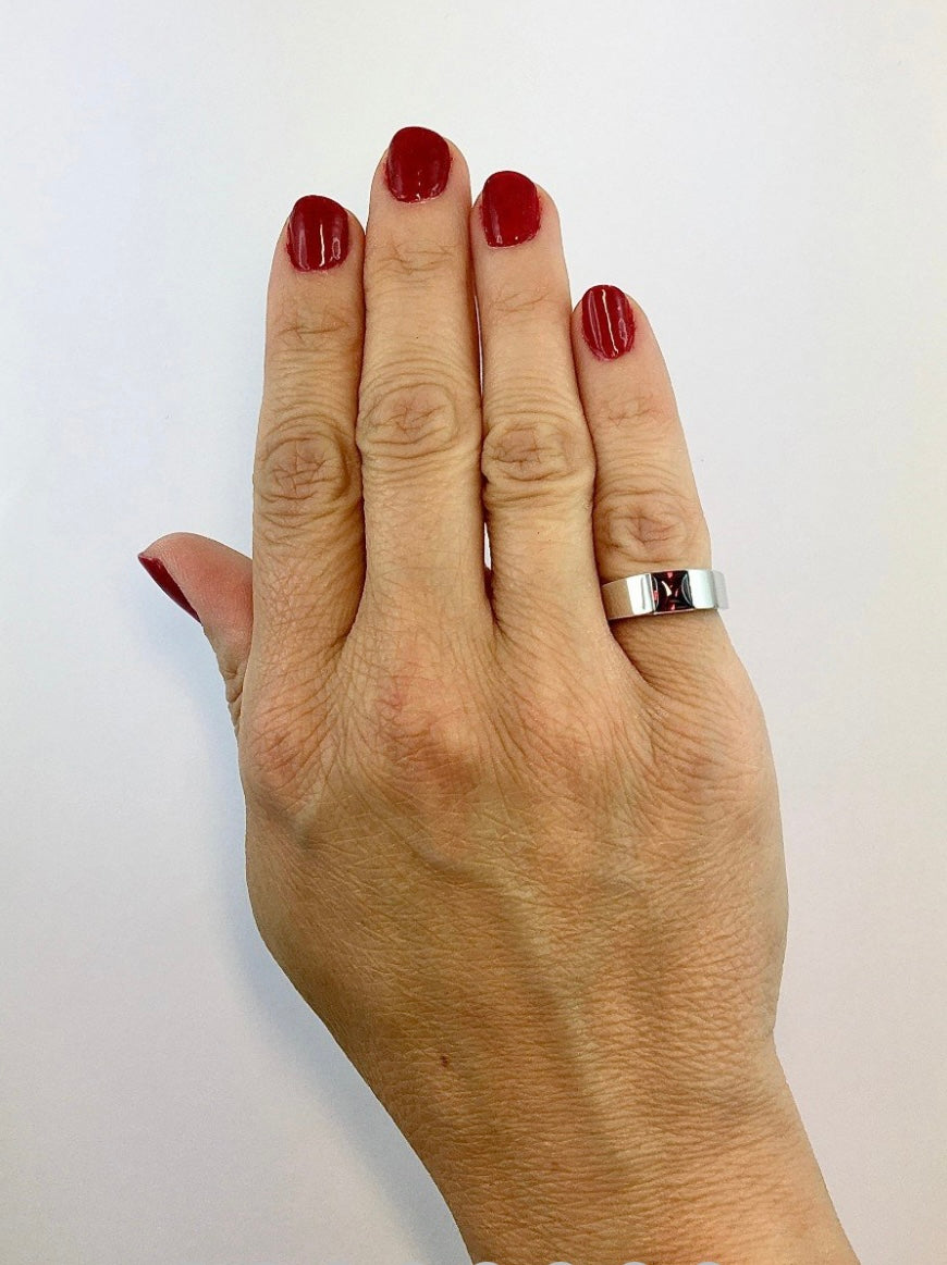 Cartier Tank ring in white gold