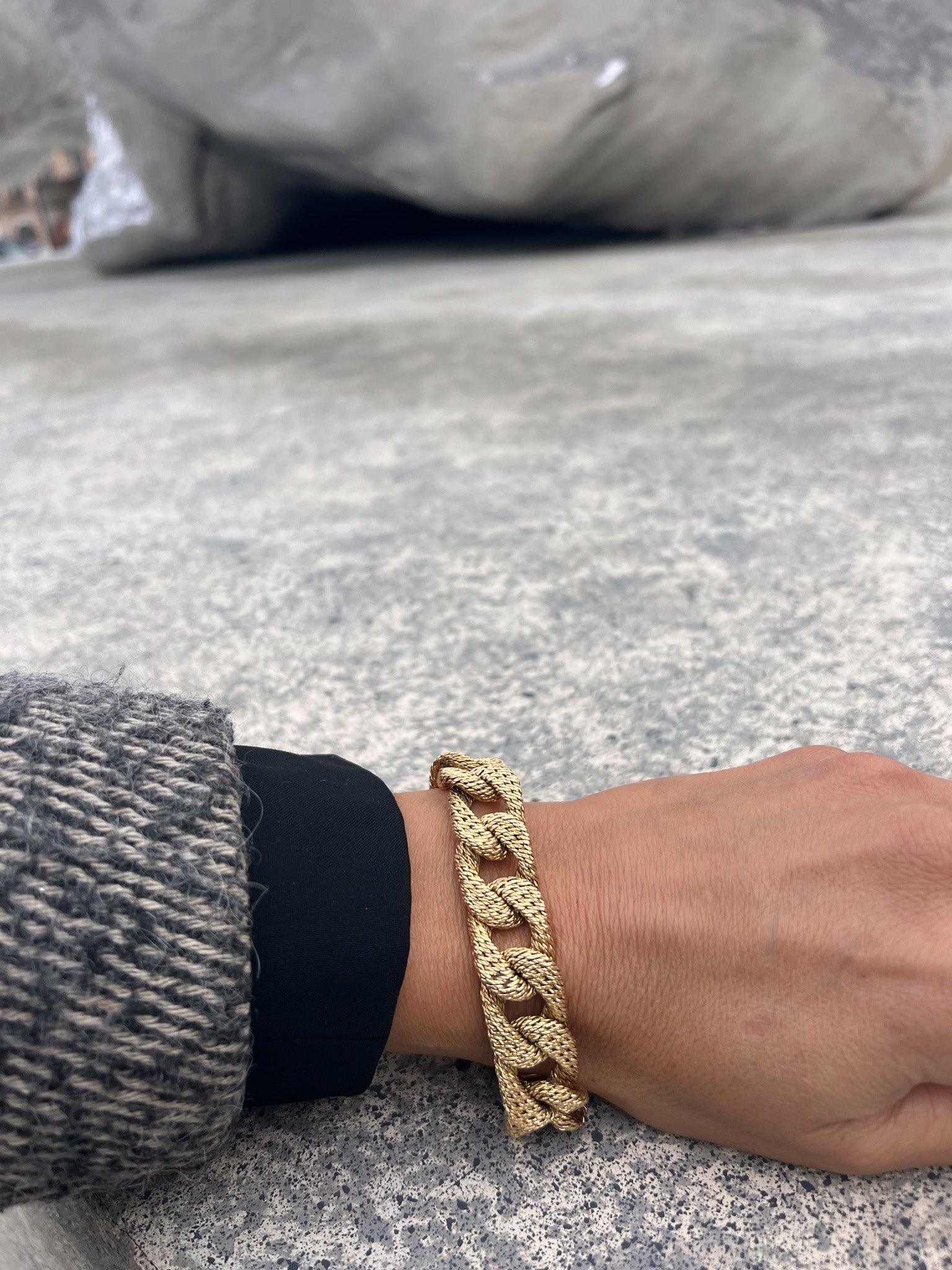 Georges Lenfant yellow gold bracelet