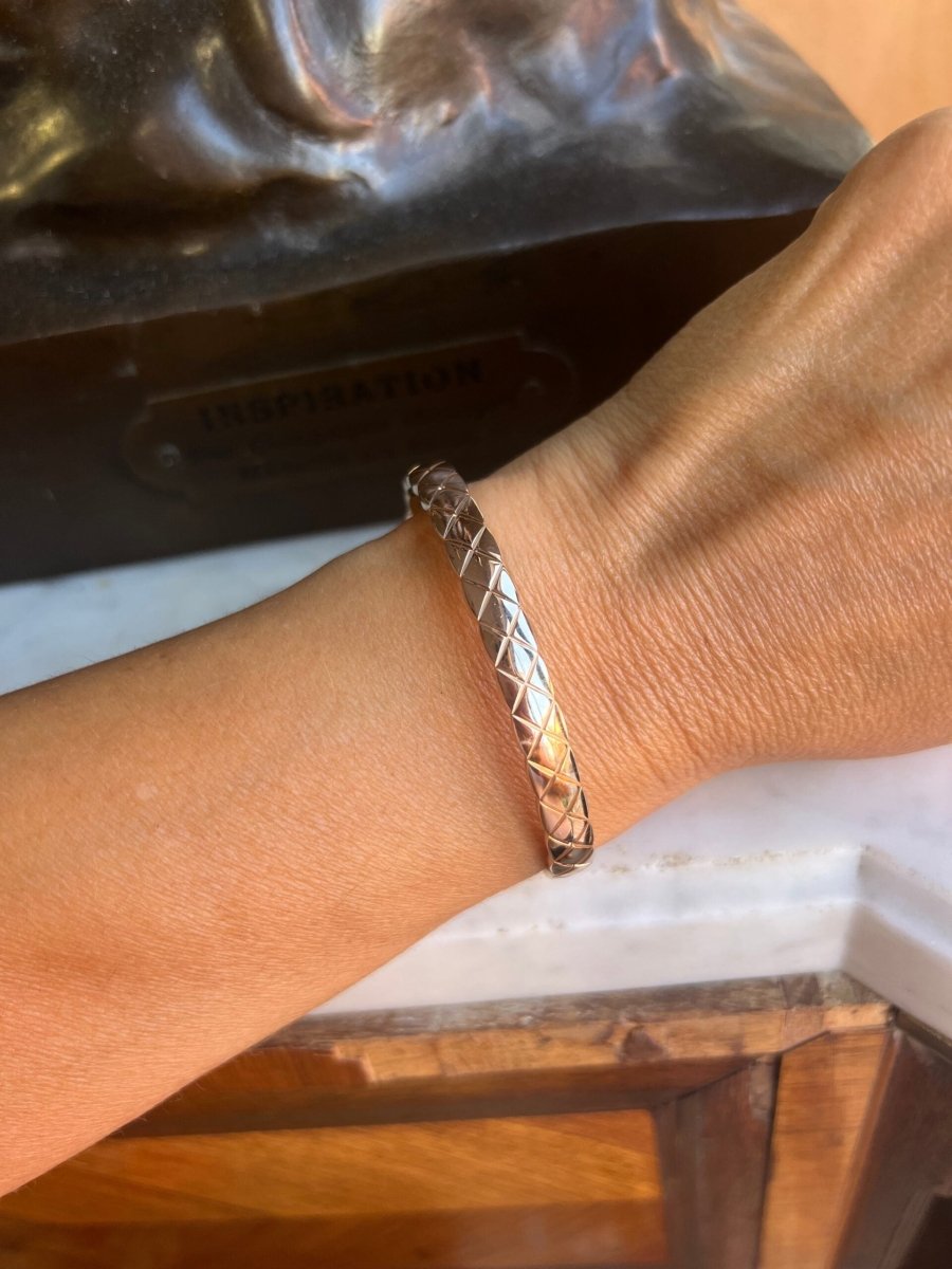 Bracelet en or rose de la maison Chanel, modèle Coco Crush - Maison Eloe