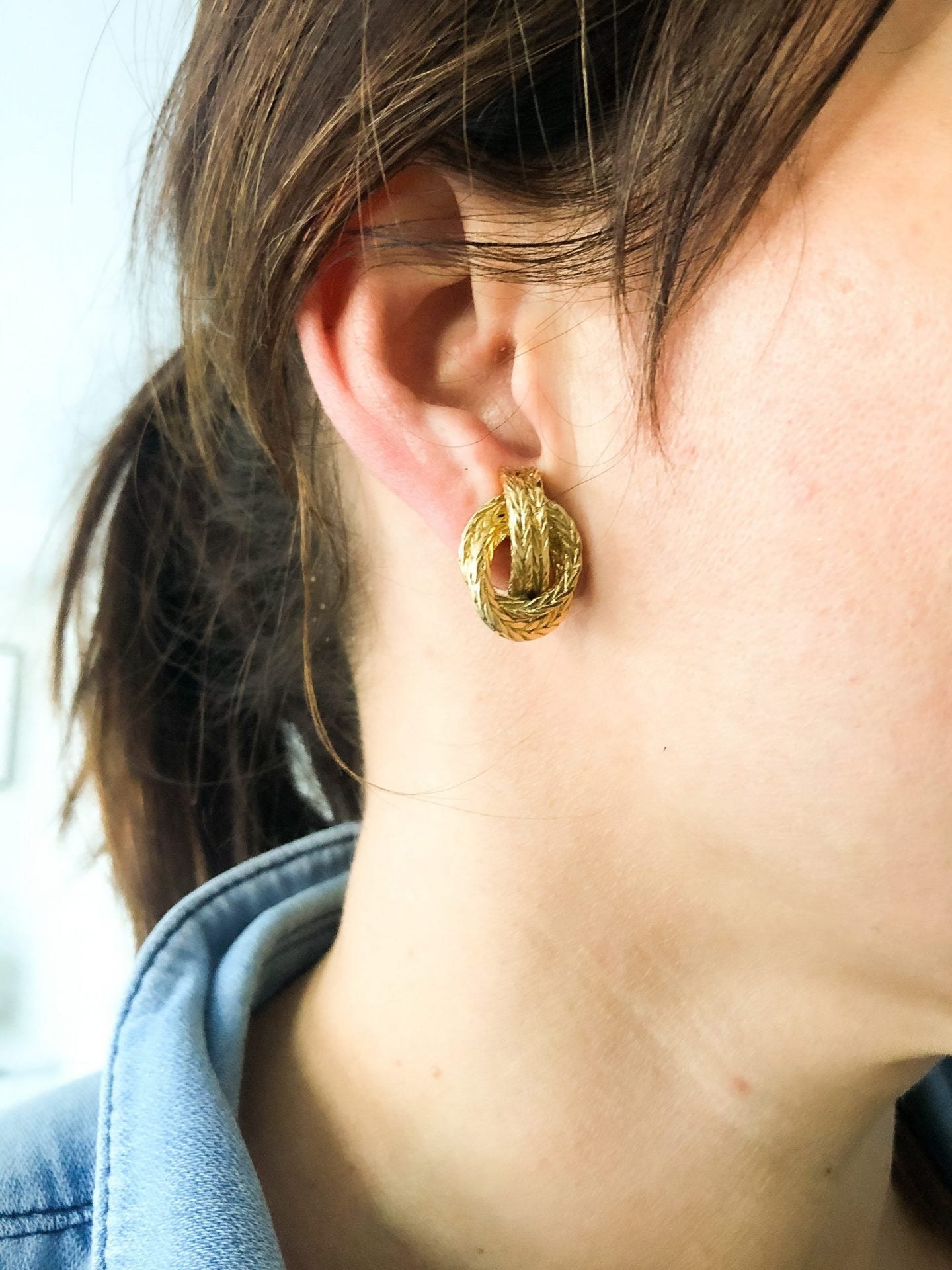 Hermès, vintage earrings