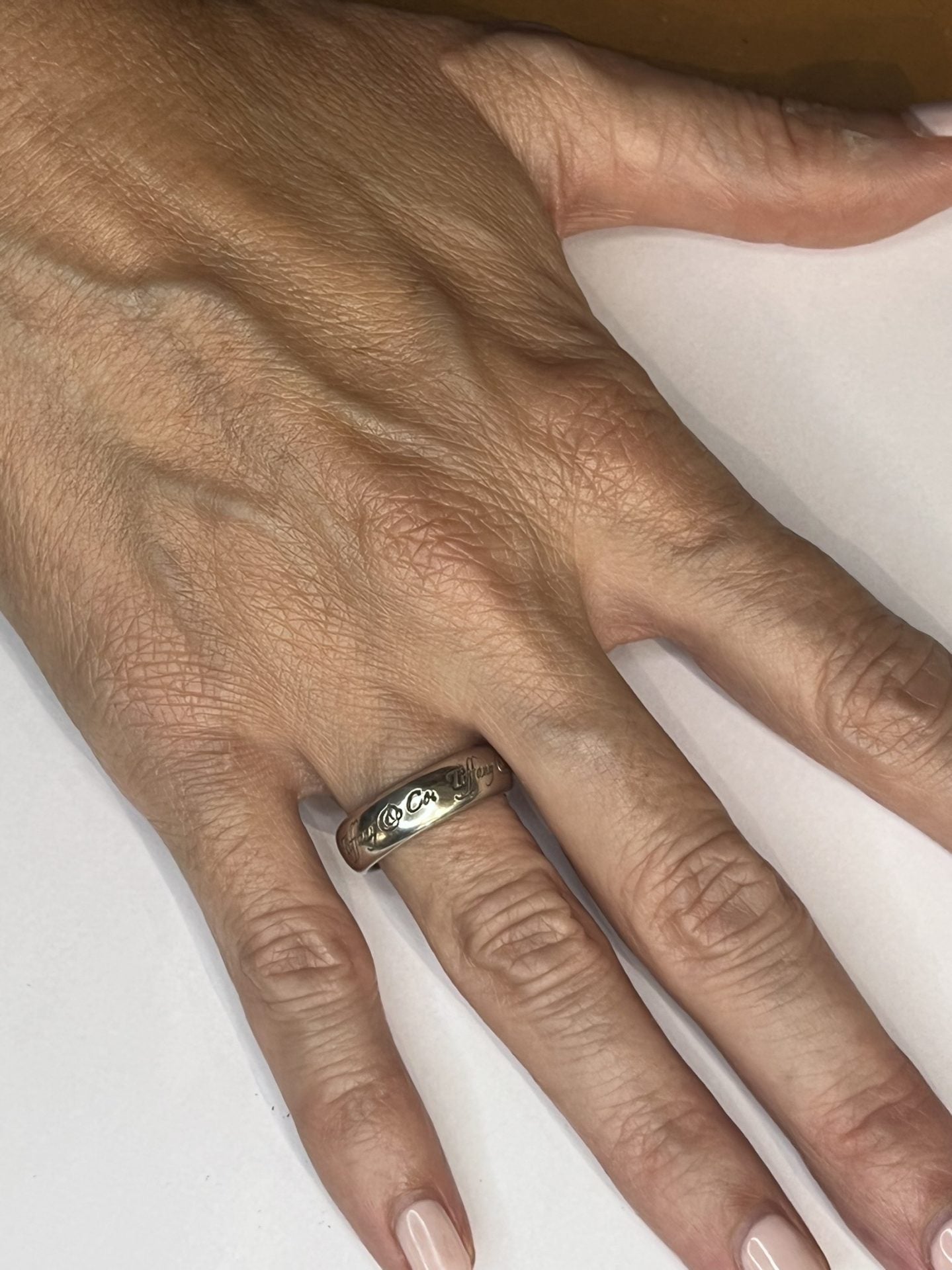 A Tiffany & Co silver ring