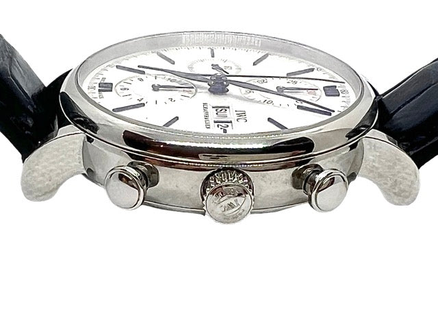 IWC, Portofino Chronograph watch in steel Full set