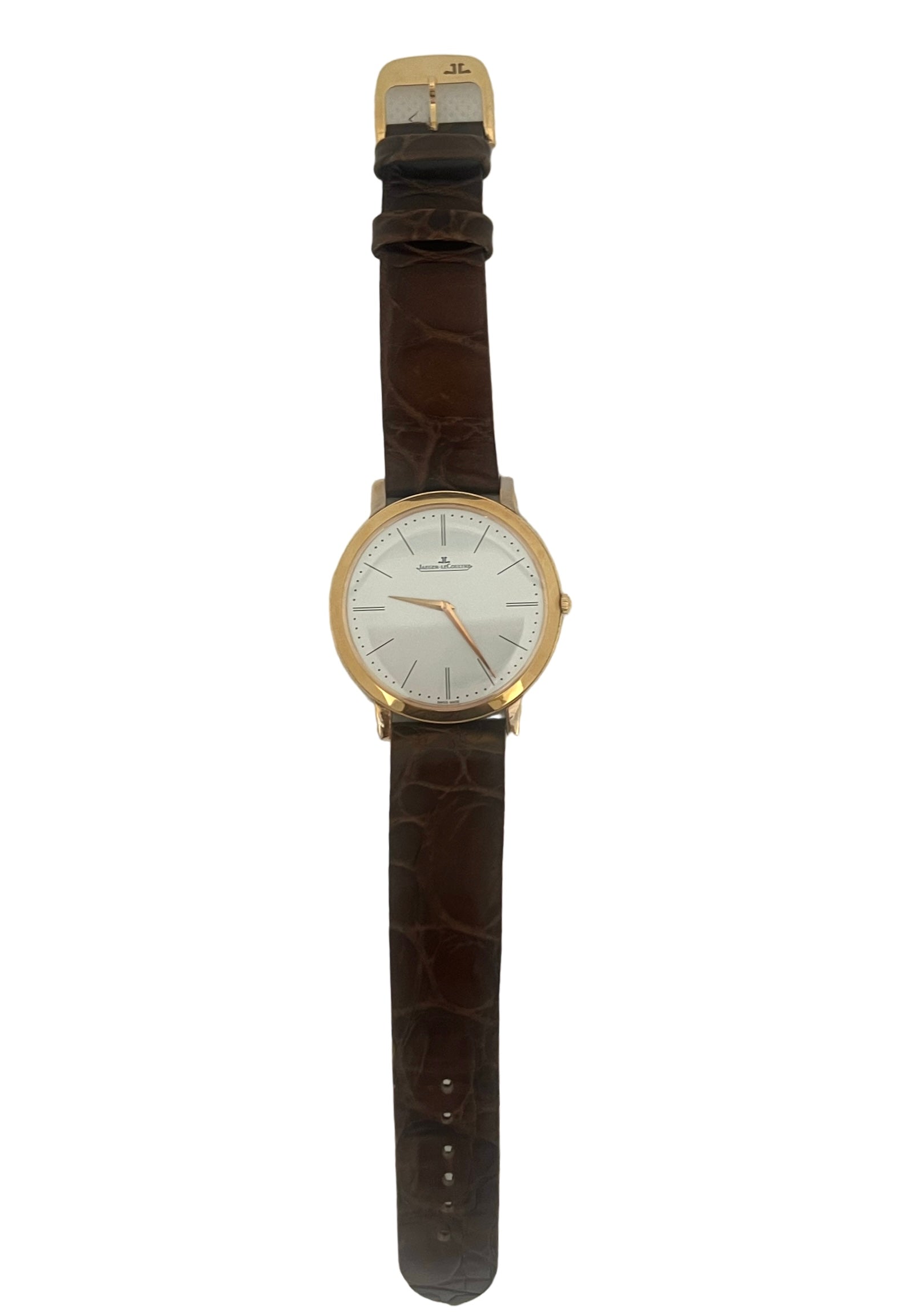 Montre Jaeger Lecoultre Master Ultra Thin en or rose