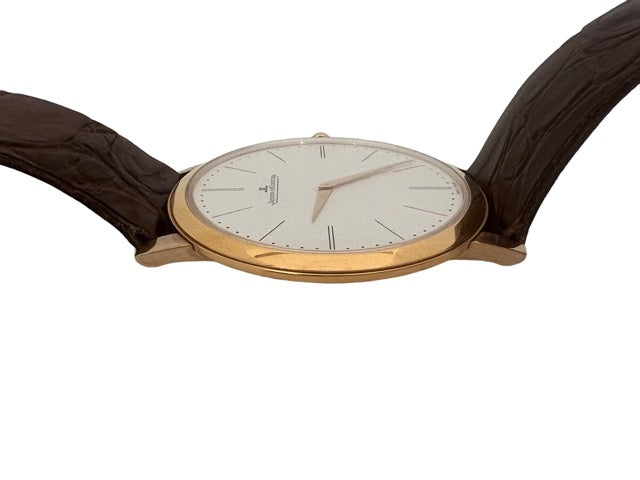 Montre Jaeger Lecoultre Master Ultra Thin en or rose
