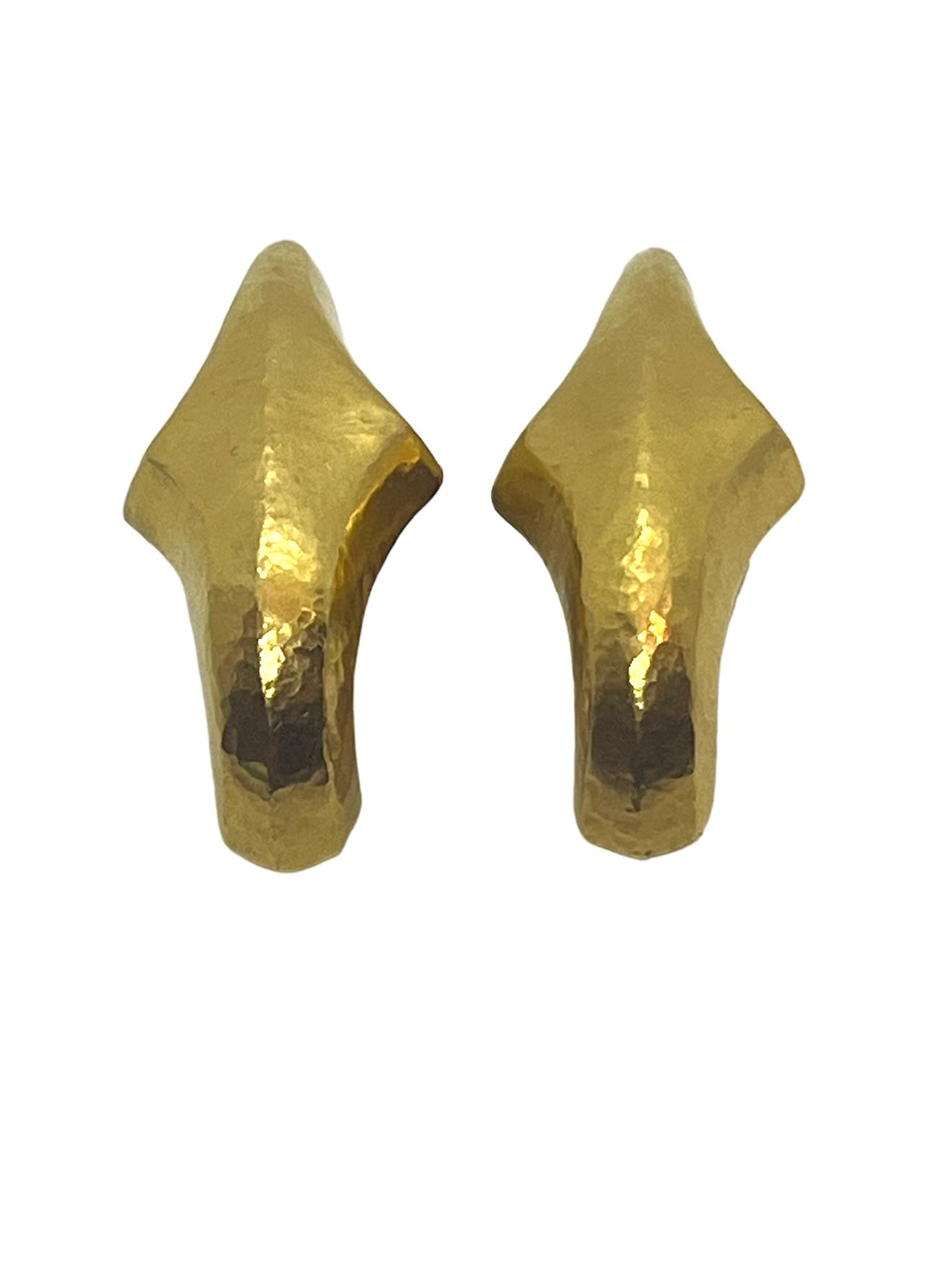 Lalaounis, boucles d'oreilles en or jaune 22K