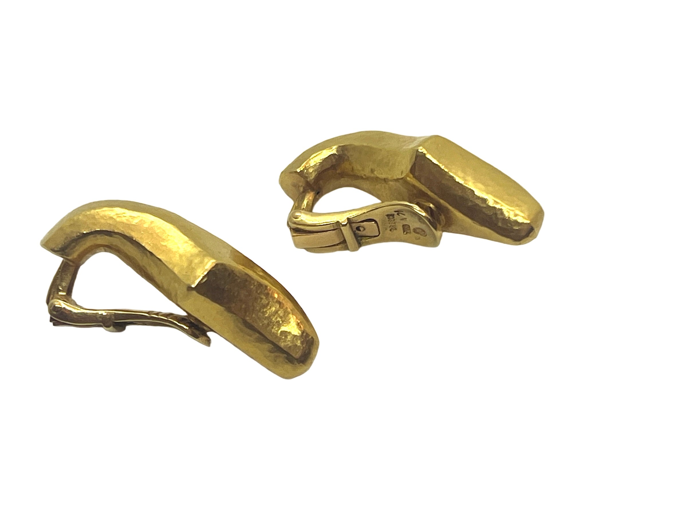 Lalaounis, 22K yellow gold earrings