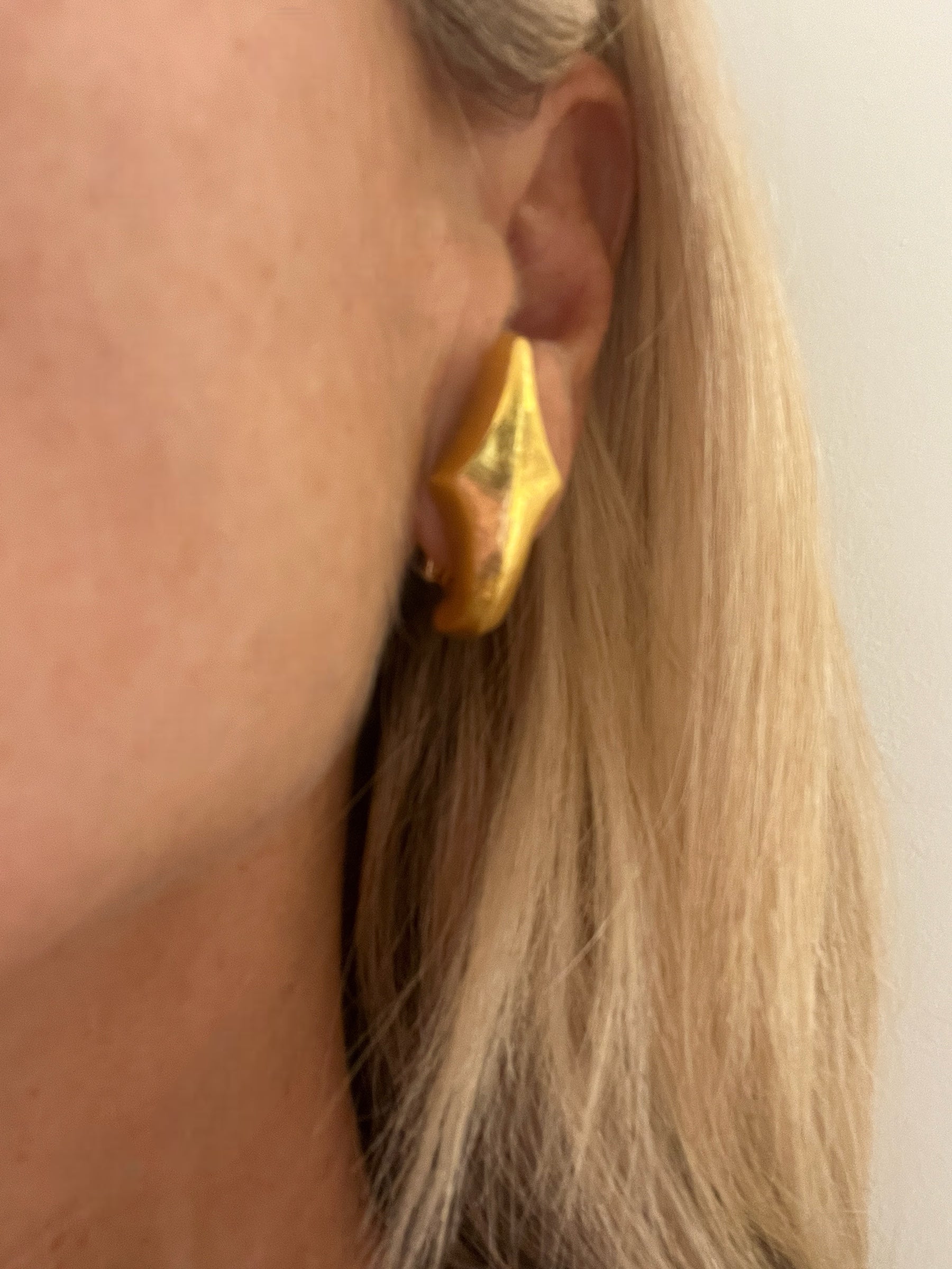 Lalaounis, boucles d'oreilles en or jaune 22K