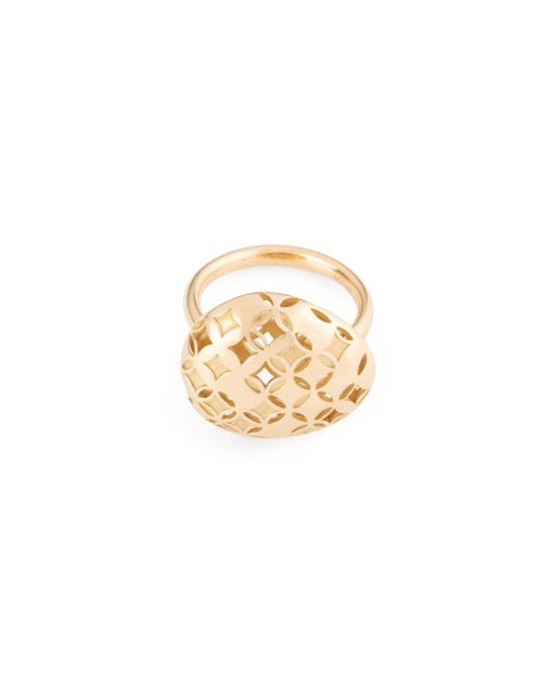 Louis Vuitton 18K yellow gold ring