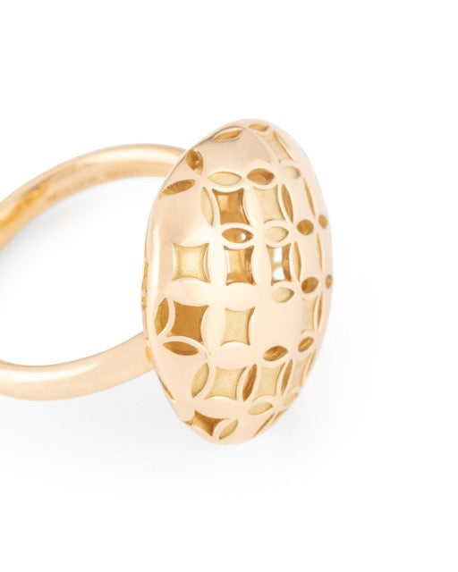 Louis Vuitton bague en or jaune 18 K