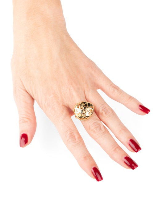 Louis Vuitton 18K yellow gold ring